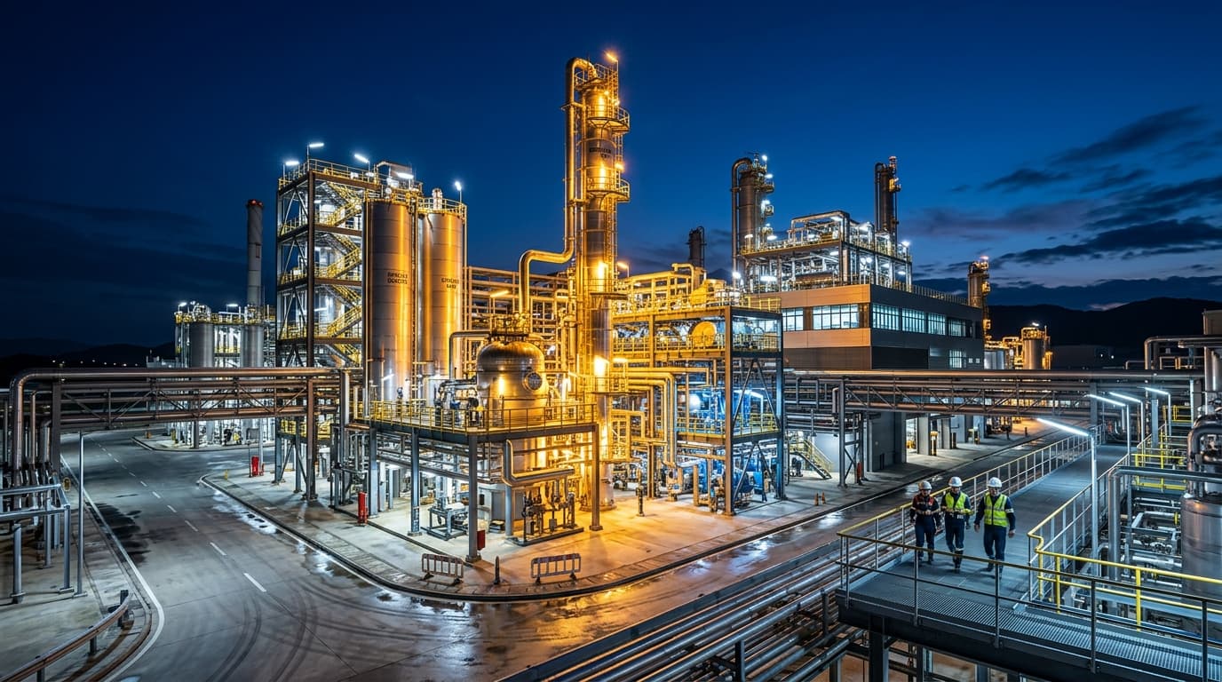 Industrial Chemical Plant